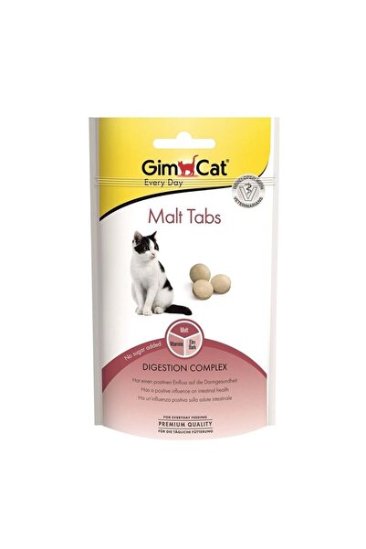 Gimcat Malt Tabs Kedi Ödül Tableti 40gr
