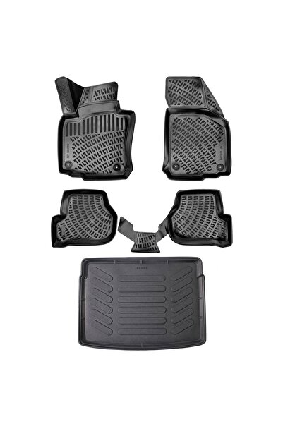 Rizline Volkswagen Golf 5-6 3d Uyumlu Paspas+bagaj Havuzu Seti