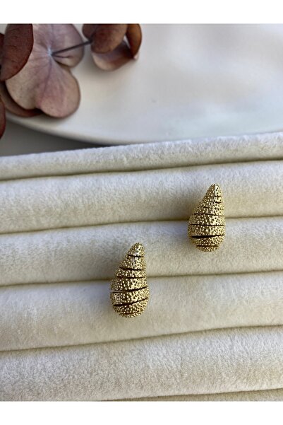 14k Rengi Koza Model Gold Küpe