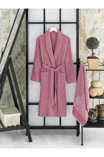ÇIQRIK HOME Set halate de baie din bumbac jacquard din 2 piese - Seria Extra Soft!