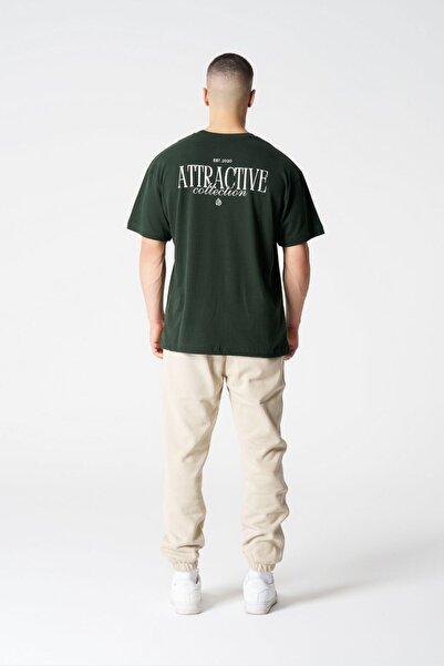 qlu Δείτε την ελκυστική συλλογή Unisex Dark Green Basic T-shirt