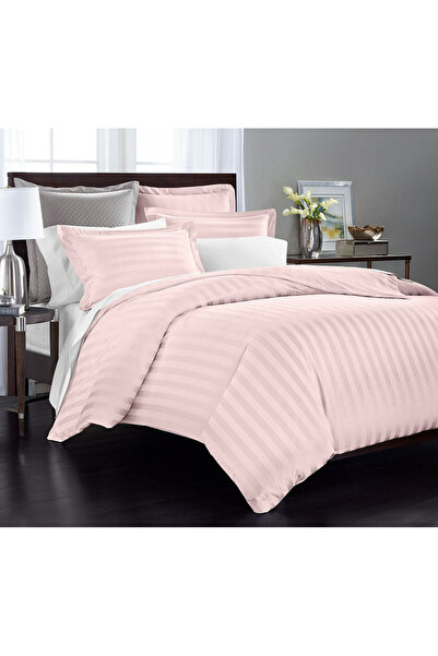 Orange Bed & Bath Damask | تلبيسة لحاف قطن 100% مزدوج 4 قطع