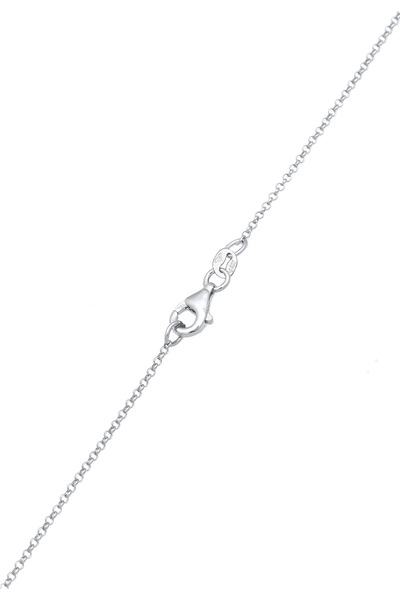 ELLI Náhrdelník s přívěskem Peachain ze sterlingového stříbra 925, 45 cm