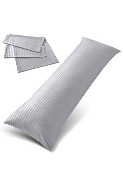 Hotel Linen Klub Ultra Soft Body Pillow with  Pillowcase- Long Side Sleeper Pillow For Use During Pregnancy