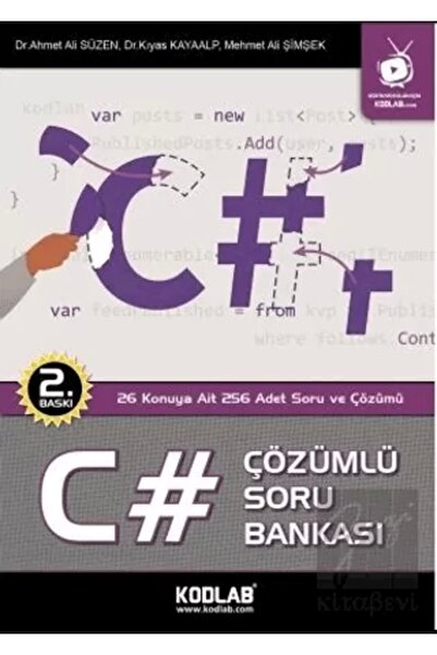 Genel Markalar KODLAB YAYIN C# ÇÖZÜMLÜ SORU BANKASI