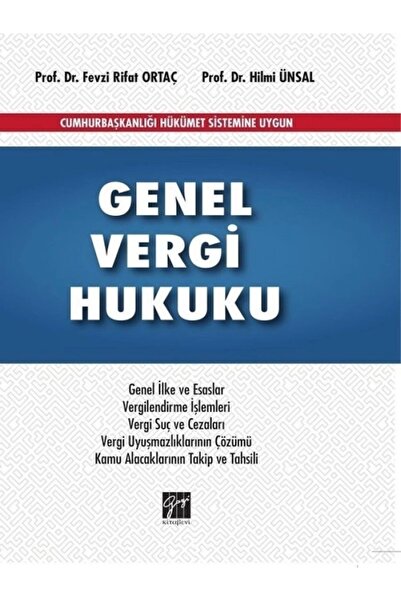 Gazi Kitabevi Genel Vergi Hukuku