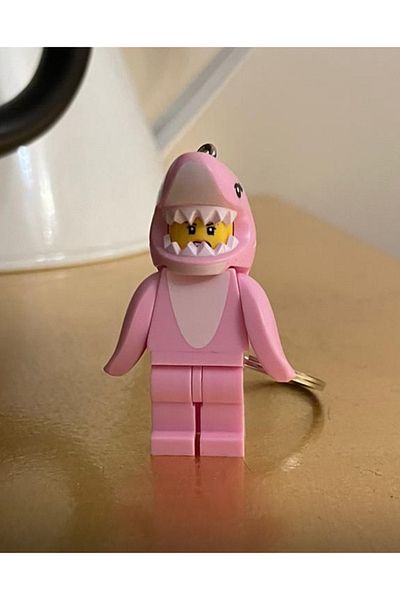 marimari Keychain Compatible Building Blocks Shark Legoo Mini Figure