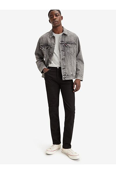 Levi's 511 Ανδρικό Slim Jeans Μαύρο Τζιν - A2081-0028