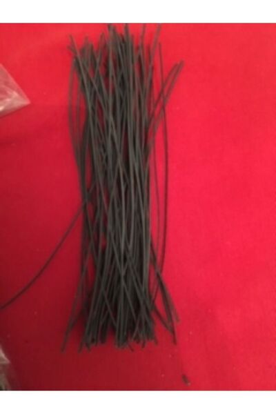 galipoglu Pvc Kaplı Kablo Bağlama Teli (SİYAH) 10 Cm'lik / 500 gram