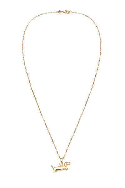 ELLI Náhrdelník s přívěskem Peachain ze sterlingového stříbra 925, 45 cm