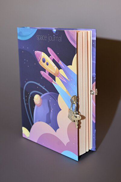 Angelphoto SPACE JOURNAL, KİLİTLİ Hatıra Defteri, Günlük, Ajanda