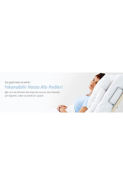 CDE Yıkanabilir,sıvı Geçirmez Ve Kapitoneli Hasta Altı Yatak Örtüsü (75X85 CM)