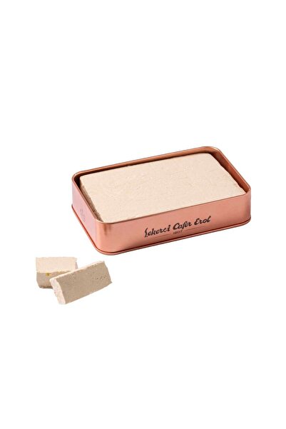 Şekerci Cafer Erol Sade Tahin Helvası - Bronz Tenekede 500 gr