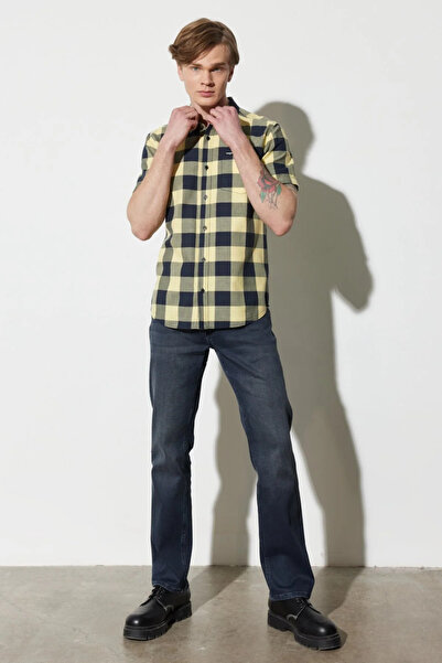 WRANGLER Texas Slim Erkek Siyah Jean