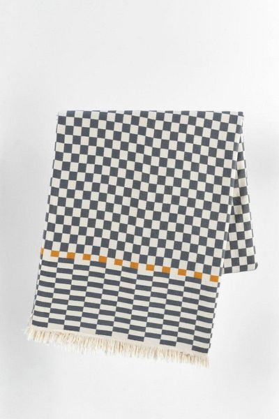 KARAKRAL Checkerboard Patterned Double Jacquard Pique 220X240Cm