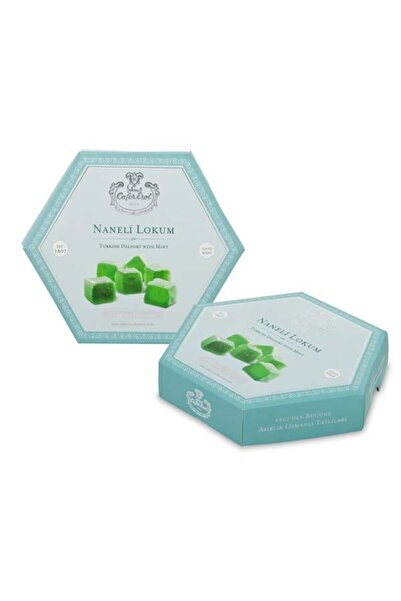Şekerci Cafer Erol Naneli Lokum -altıgen Kutu