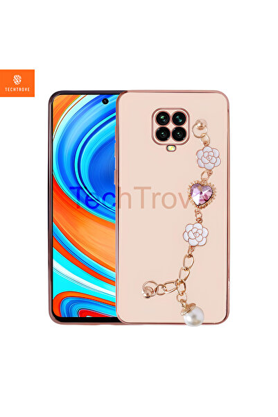TechTrove Xiaomi Redmi Note 9 Pro Kılıf El Tutamaçlı Kamera Korumalı A+ Kalit...