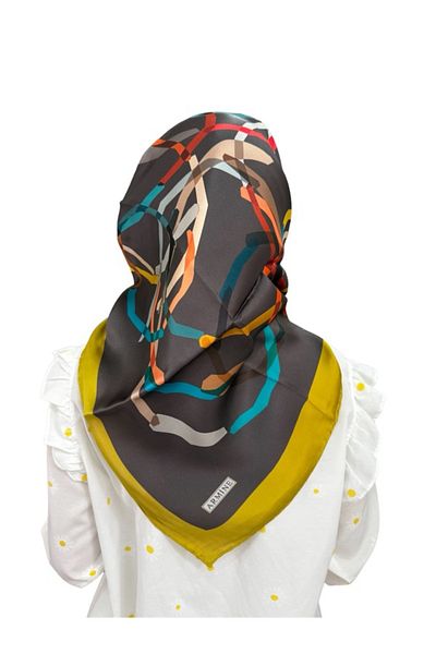 Armine Dj Pure Silk Scarf 8902D (S) (Nostalgi Sura)