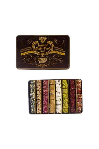 Şekerci Cafer Erol Spesiyal Lokum Retro Teneke Xl