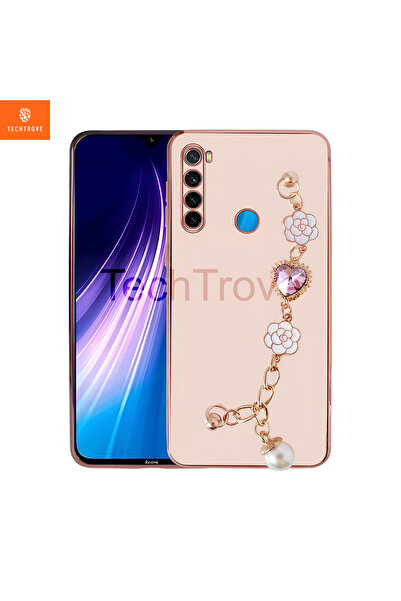 TechTrove Xiaomi Redmi Note 8 Kılıf El Tutamaçlı Kamera Korumalı A+ Kalite Si...