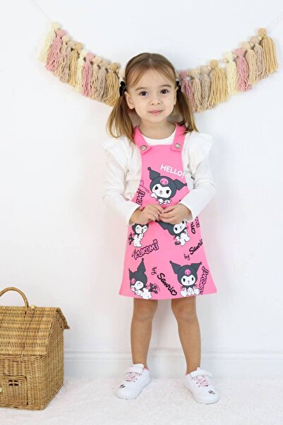 ARBİ kids Girl's Pink Kuromi Slopet Suit Gilet Buy One Size Large Holiday