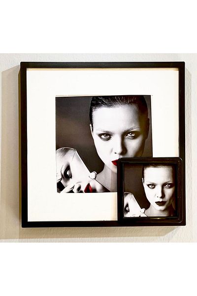 Nobbystar Black Photo Frame with Unplugged Pasparts - 21X21Cm Square, 3-Pack, Special Series