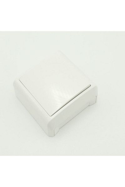 VİKO Vera Surface Mounted Single Switch White 220v