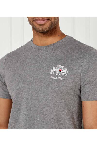 Tommy Hilfiger Tommy Hilfiger Men Gray T-Shirts