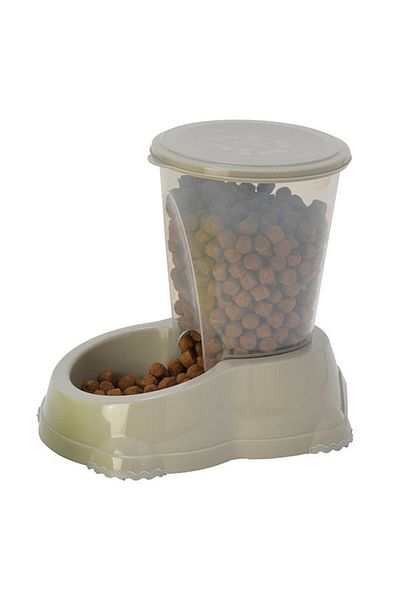 Moderna Smart Cat and Dog Storage Food Container Gray 1.5 Lt