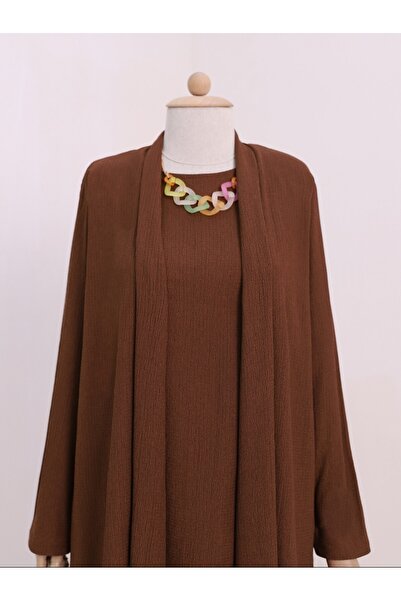 Modamorfo Kendőgallér aszimmetrikus szabású nyaklánc, ráncos tunika