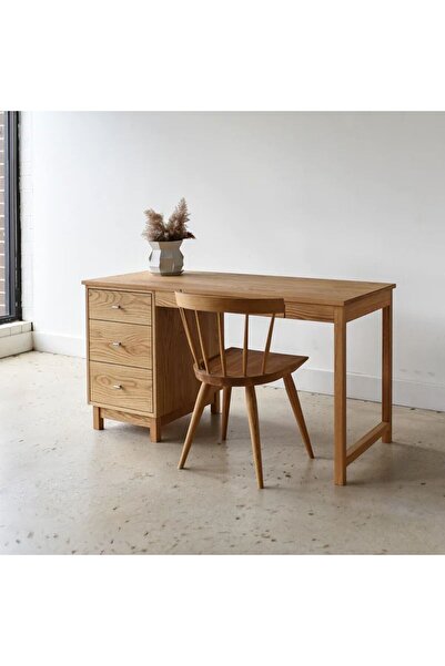 Genel Markalar Ahşap iskandinav stil modern çalışma masası