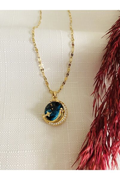 SERAMOR Tarnish Free Steel Trend Sky Necklace