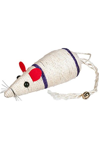 Flamingo Mouse Shaped Cat Scratching Toy 33 Cm