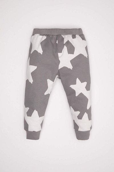DeFacto Baby Boy Gray Double Combed Cotton Set - D4612A5/Gr67