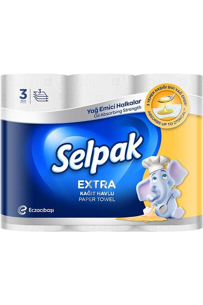 Selpak Kitchen Calorie Absorber 3rolls(PACK OF 1)