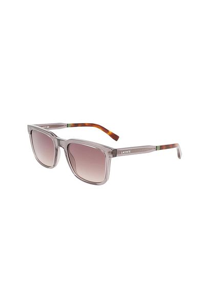 Lacoste Men's RectanGuLar Transparent Bone SunGLasses - L 954s 020 53