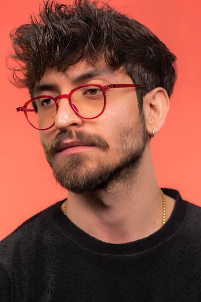 Focus On Wilson Red Blue Light Filtered Screen Glasses