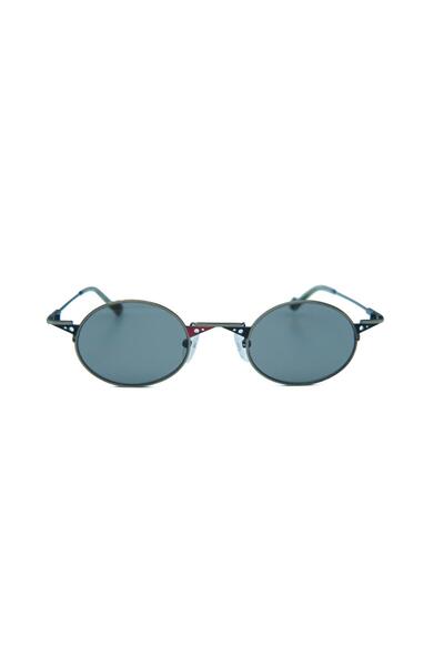 By Kilian Kilian Pazzo C3 46 - Unisex Gray Metal Oval Sunglasses