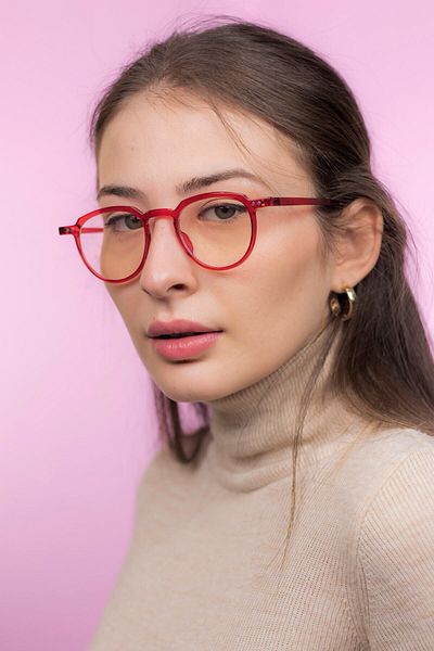 Focus On Wilson Red Blue Light Filtered Screen Glasses