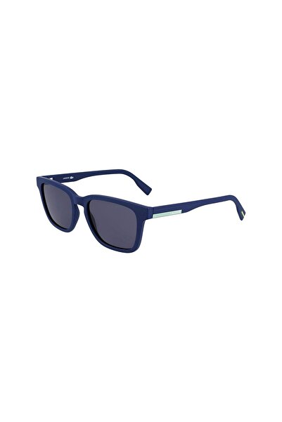 Lacoste L 987S 401 53 Men's Rectangular Blue Bone Sunglasses