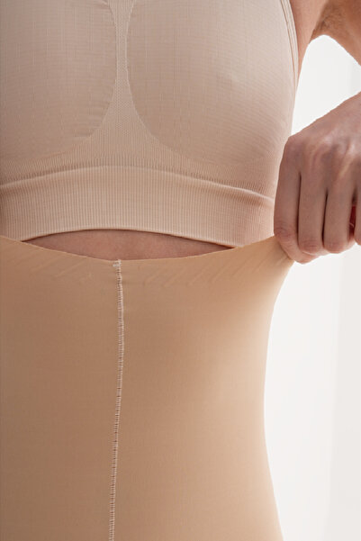 Formeasy Жіночі шорти без швів, вирізані лазером, корсет