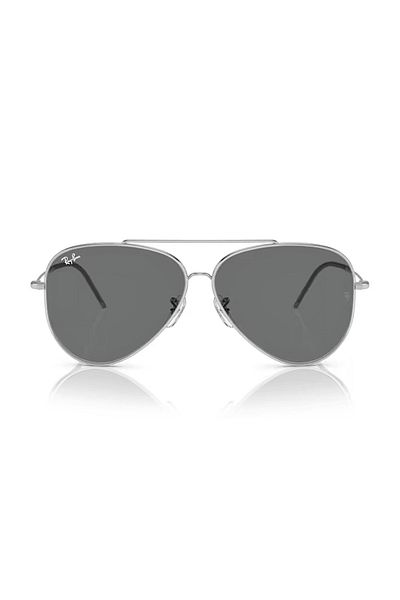 Ray-Ban Ray Ban Unisex Pilot Aviator Reverse Sunglasses- Rb R0101s - Lense Size:62mm - Silver