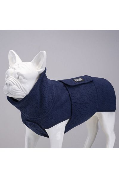 Lindodogs Navy Blue Small, Medium and Large Breed Dog Sweater