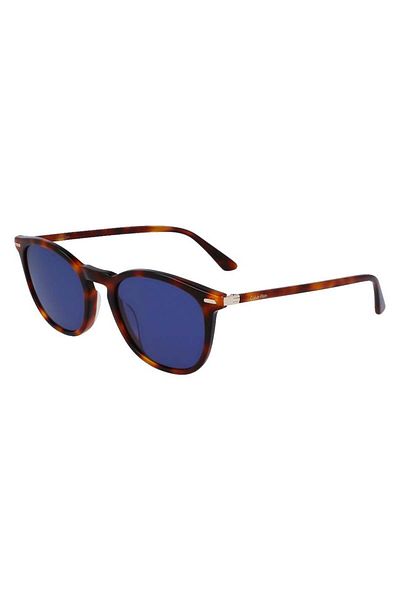 Calvin Klein Ck 22533S 220 52 Unisex Brown Round Sunglasses