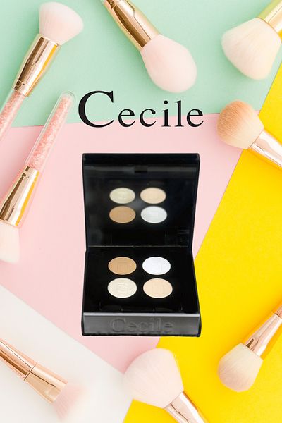 Cecile Quatro Matte Eyeshadow - 4-Piece Headlamp 808 Set