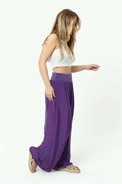 Bohem Stil Pantaloni Wes din mătase căptușiți cu corset italian