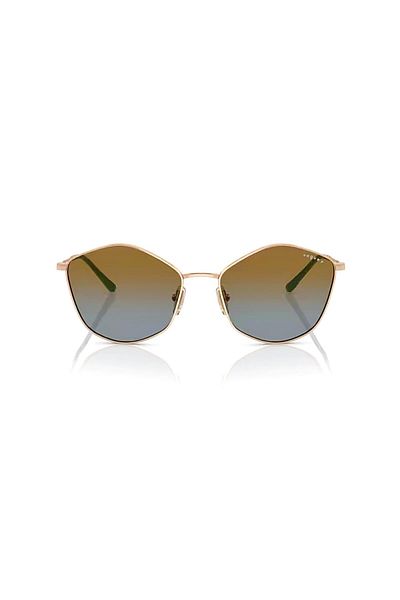 Vogue Woman Irregular Sunglasses- Vo 4282s - Lense Size:56mm - Rose Gold