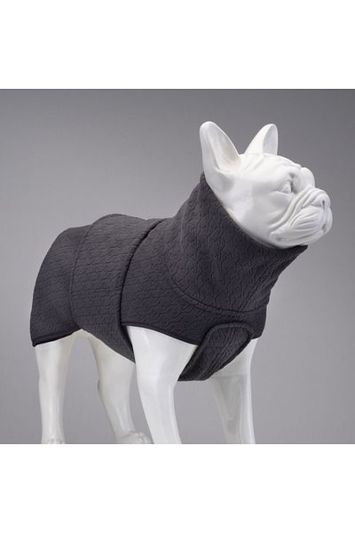 Lindodogs Lindo Dogs Ashen Grey - Gray Size Pullover and Dog Outfit 1