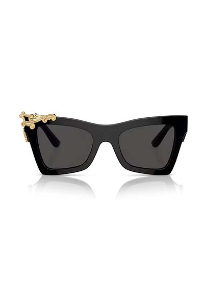 Dolce&Gabbana Dolce & Gabbana Woman Cat Eye Sunglasses- Dg 4434 - Lense Size:51mm - Black