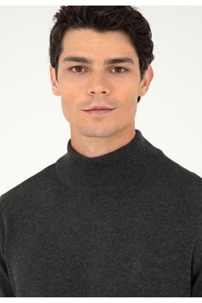 U.S. Polo Assn. Ybs-Bsk24 Anthracite Men's Sweater 1920947
